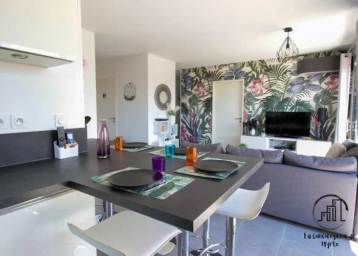 Urban Jungle Terrasse Clim Parking Apartment *