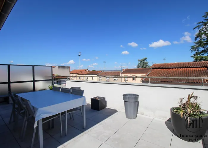 Apartment Urban Jungle Terrasse Clim Parking